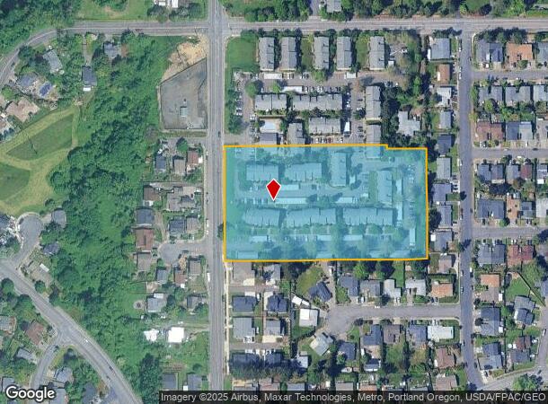  1500 Sw Pleasant View Dr, Gresham, OR Parcel Map