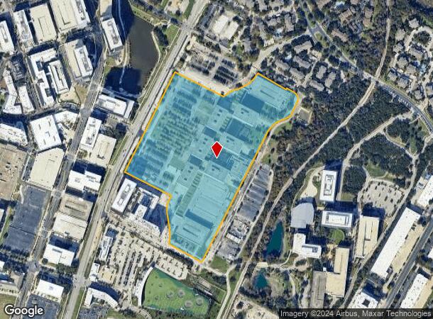  11501 Burnet Rd, Austin, TX Parcel Map