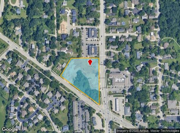  1635 N Maple Rd, Ann Arbor, MI Parcel Map