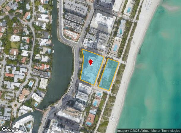  2555 Collins Ave, Miami Beach, FL Parcel Map