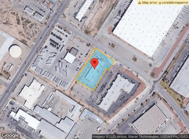  11940 Don Haskins Dr, El Paso, TX Parcel Map