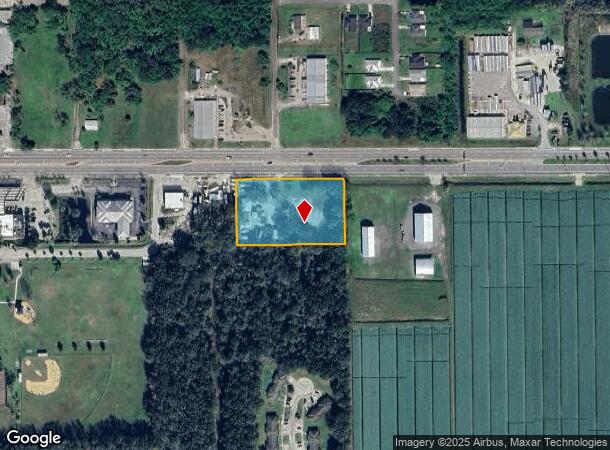  8700 E Church St, Hastings, FL Parcel Map