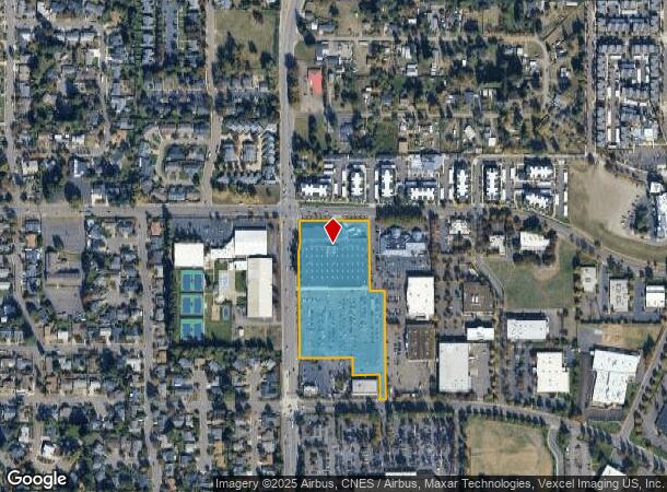 2815 Chad Dr, Eugene, OR Parcel Map