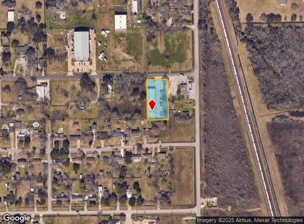  7102 Brookside Rd, Pearland, TX Parcel Map