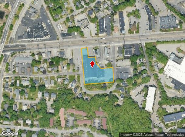  280 Worcester Rd, Framingham, MA Parcel Map