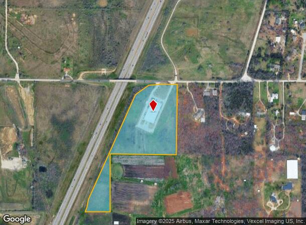  935 Old Justin Rd, Argyle, TX Parcel Map