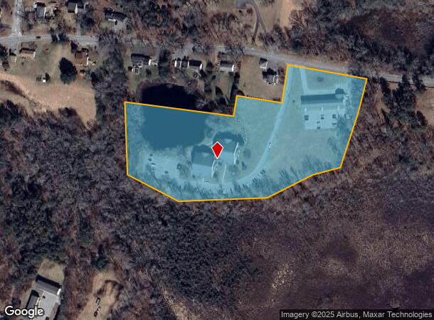  125 Cemetery Rd, Plainfield, CT Parcel Map