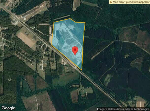  1505 Yemassee Hwy, Varnville, SC Parcel Map