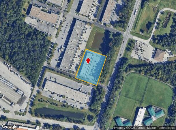  705 E Ordnance Rd, Curtis Bay, MD Parcel Map