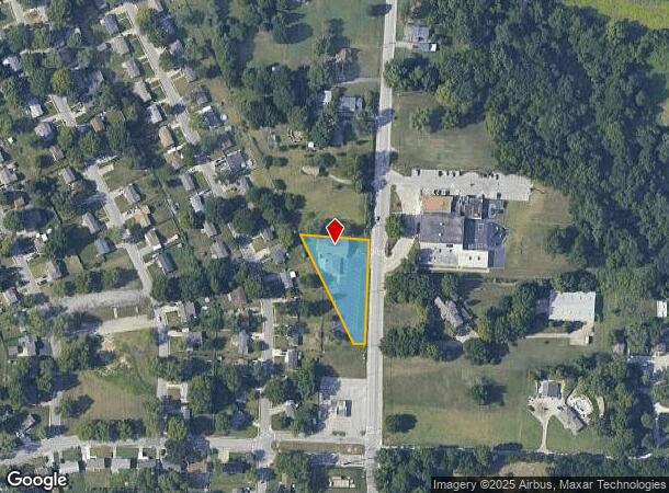  2502 N Liberty St, Independence, MO Parcel Map