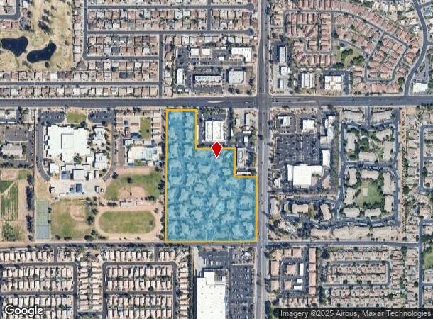 5120 E Hampton Ave, Mesa, AZ Parcel Map
