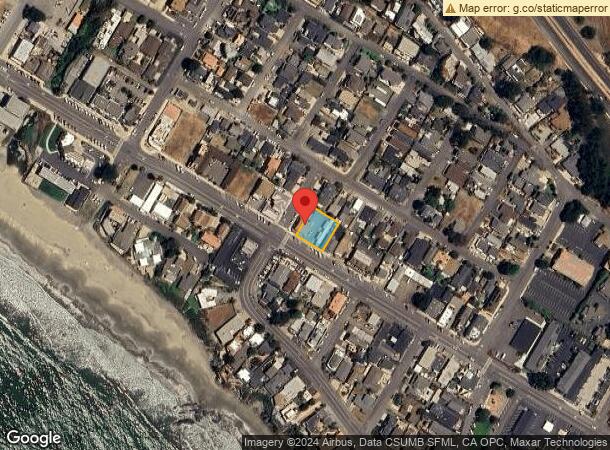  51 S Ocean Ave, Cayucos, CA Parcel Map