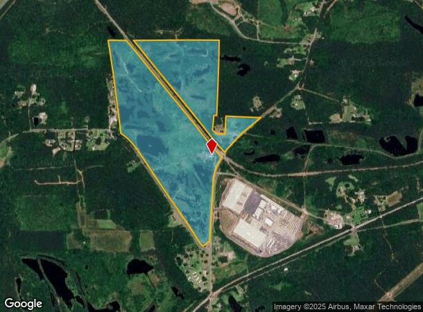 1751 Colon Rd, Sanford, NC Parcel Map