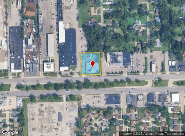  18940 W 8 Mile Rd, Southfield, MI Parcel Map