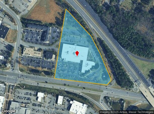 11100 W Broad St, Glen Allen, VA Parcel Map