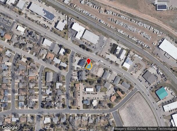  1513 Riverside Ave, Fort Collins, CO Parcel Map
