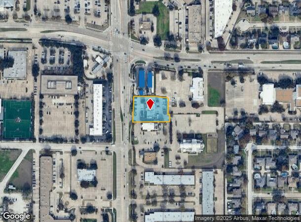  1840 N Plano Rd, Richardson, TX Parcel Map