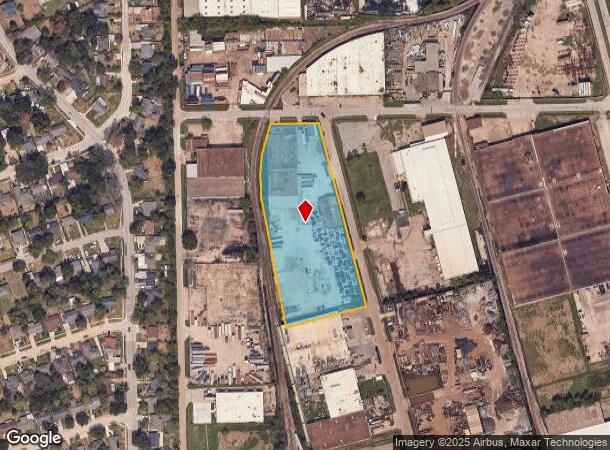  6012 Murphy St, Houston, TX Parcel Map