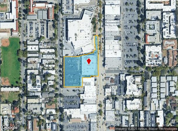  401 S Lake Ave, Pasadena, CA Parcel Map