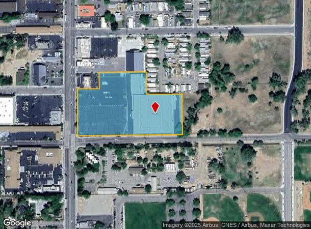 910 N Main St, Bishop, CA Parcel Map