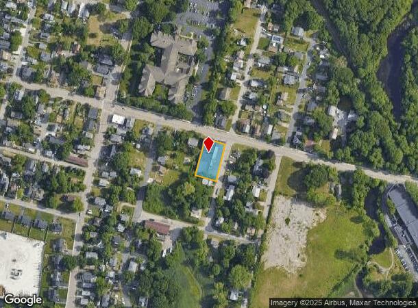 166 Bay Spring Ave, Barrington, RI Parcel Map