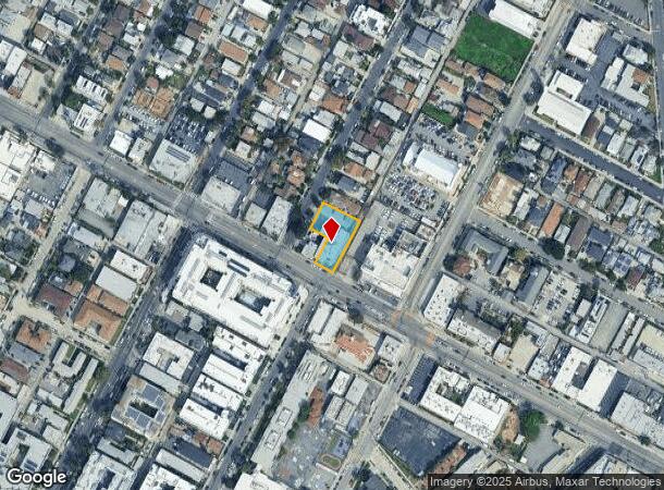  1725 Beverly Blvd, Los Angeles, CA Parcel Map