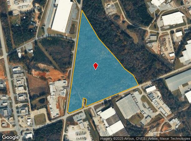 Antioch Church Rd, Piedmont, SC Parcel Map