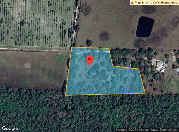  1806 Se Cross Ave, Arcadia, FL Parcel Map