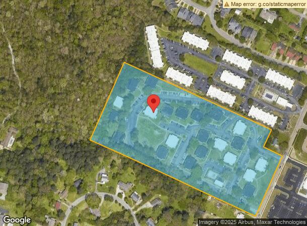  1507 Hickory Valley Rd, Chattanooga, TN Parcel Map