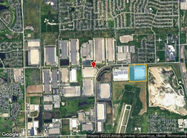  489 W Taylor Rd, Romeoville, IL Parcel Map