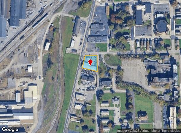  1007 Moravia St, New Castle, PA Parcel Map