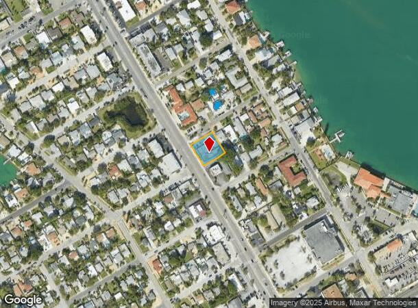 7863 Blind Pass Rd, St Pete Beach, FL Parcel Map
