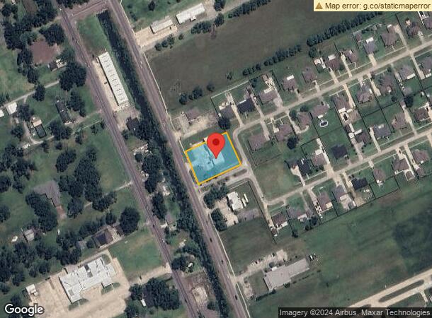  4661 W Park Ave, Houma, LA Parcel Map