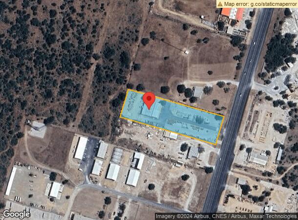  5522 N Us Highway 281, Marble Falls, TX Parcel Map