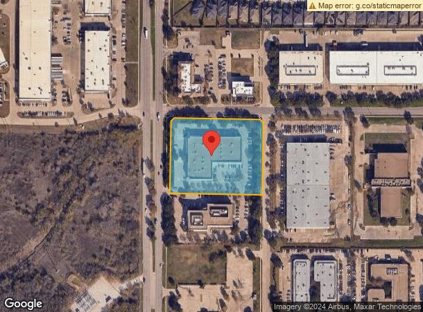  6440 N Belt Line Rd, Irving, TX Parcel Map