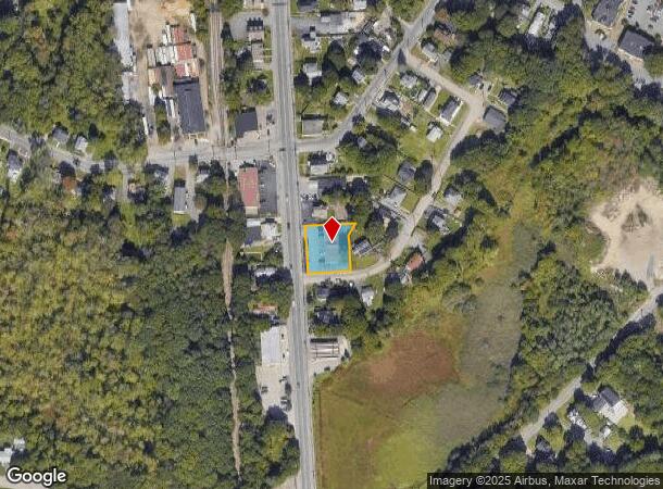  968 Washington St, Stoughton, MA Parcel Map