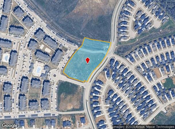  1640 Candler Dr, Burleson, TX Parcel Map
