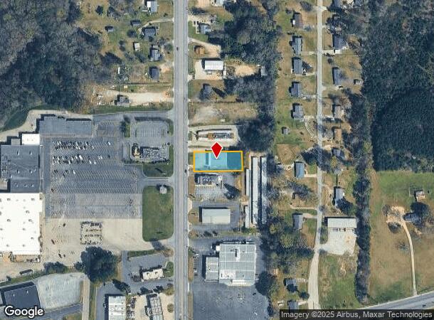  1850 J A Cochran Byp, Chester, SC Parcel Map