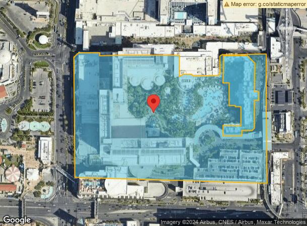  3555 Las Vegas Blvd S, Las Vegas, NV Parcel Map