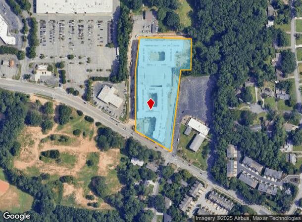 2490 N Druid Hills Rd Ne, Atlanta, GA Parcel Map