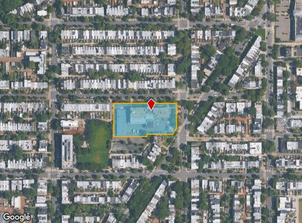  1375 E St Ne, Washington, DC Parcel Map