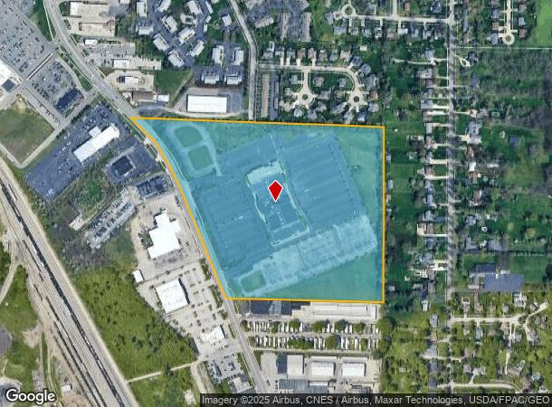 1360 Conant St, Maumee, OH Parcel Map
