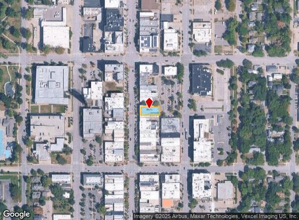  722 Massachusetts St, Lawrence, KS Parcel Map