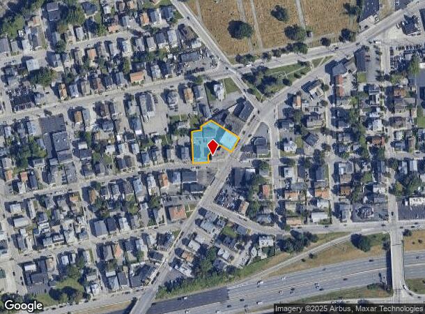 131 Harrison St, Pawtucket, RI Parcel Map