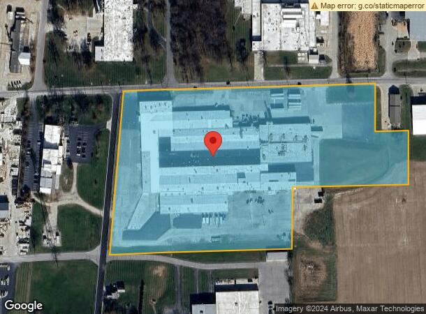  406 E Parr Rd, Berne, IN Parcel Map