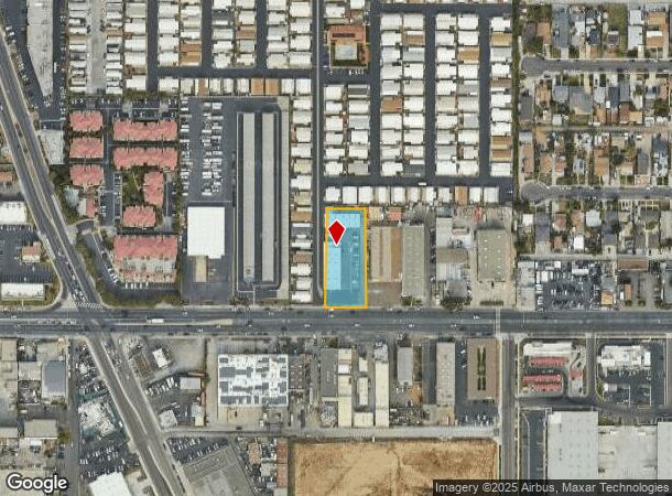  2820 Main St, Chula Vista, CA Parcel Map