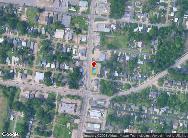 1400 Blk Moss St, Lafayette, LA Parcel Map