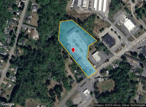 181 West St, Ware, MA Parcel Map
