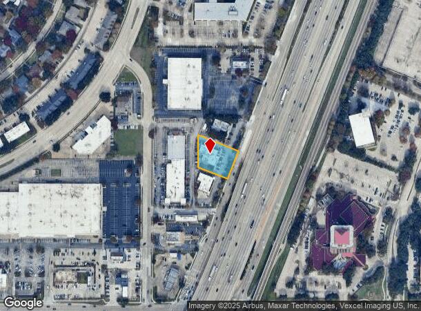 2069 N Central Expy, Richardson, TX Parcel Map