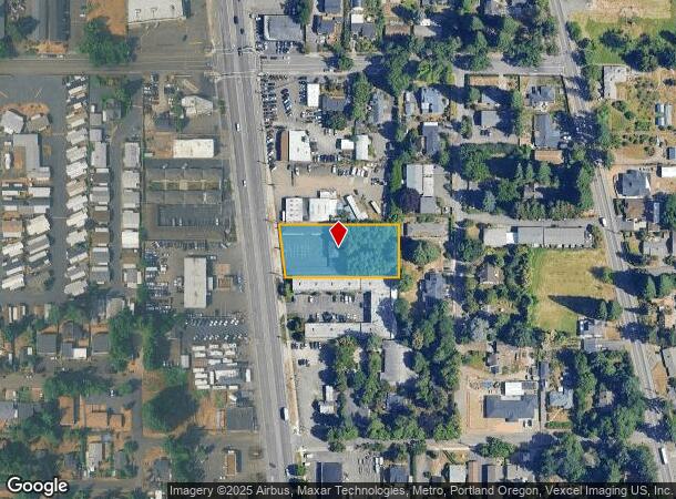 14110 Se Mcloughlin Blvd, Portland, OR Parcel Map